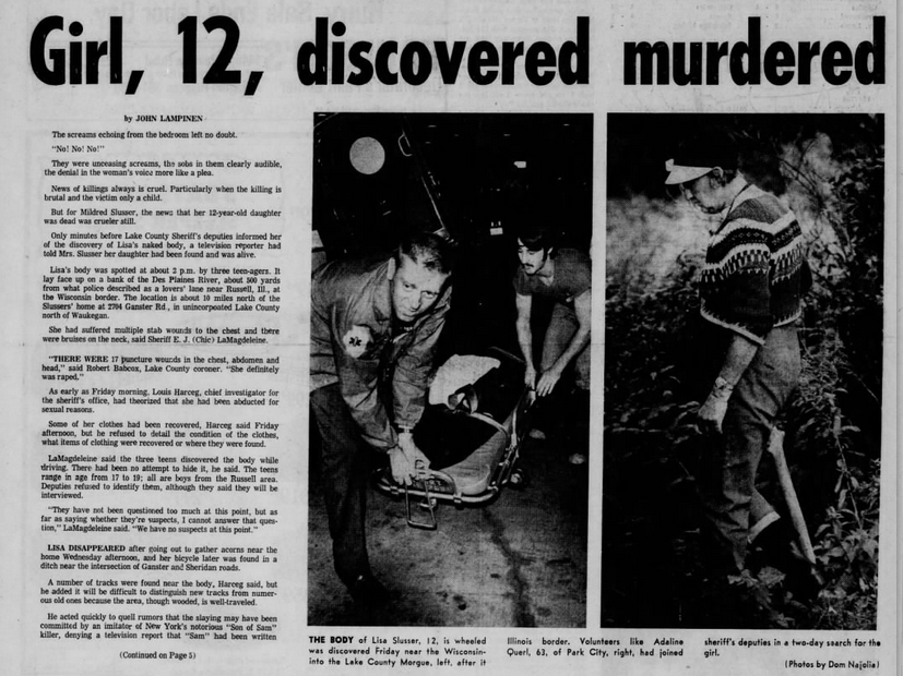 Lisa Slusser news article.